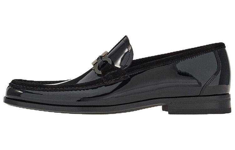 

Gancini Men"s Casual Men Low-top Black Ferragamo