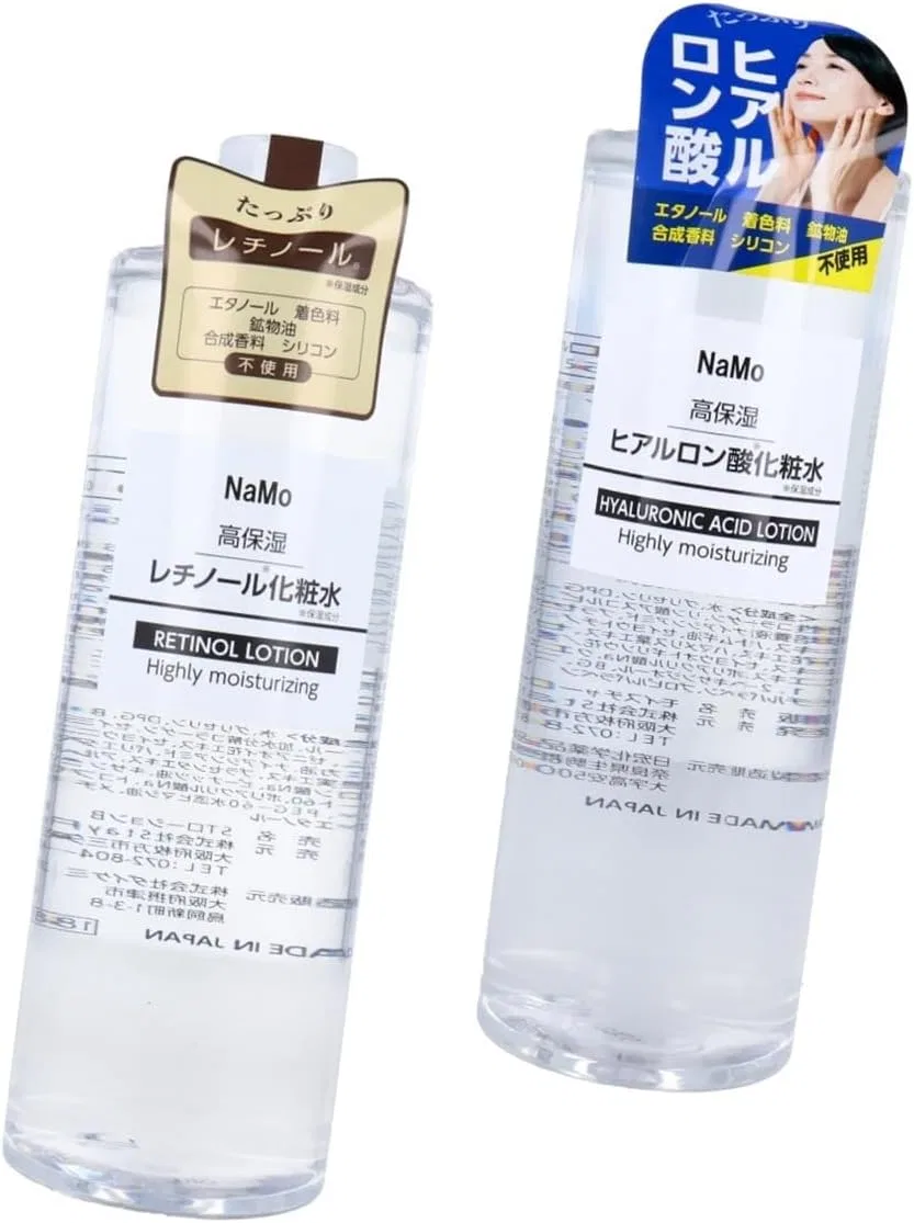 Набор — Лосьонов Retinol и Hyaluronic Acid, No Brand, 2 по 500 мл