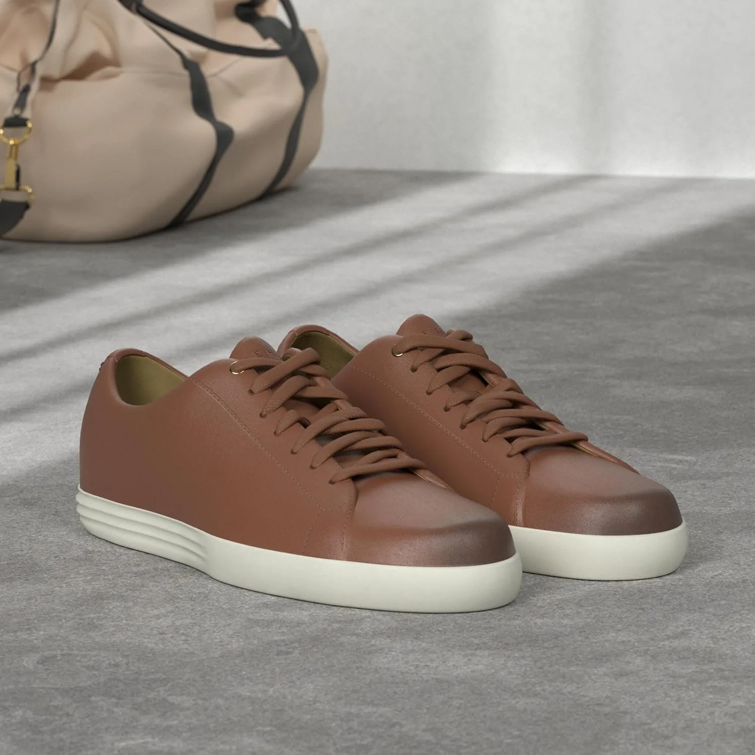 Мужские кроссовки Cole Haan Grand Crosscourt II, коричневый/коричневый — фото 2