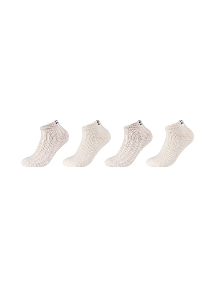 

Носки S Oliver Sneaker 4er Pack warm & cozy, цвет offwhite melange