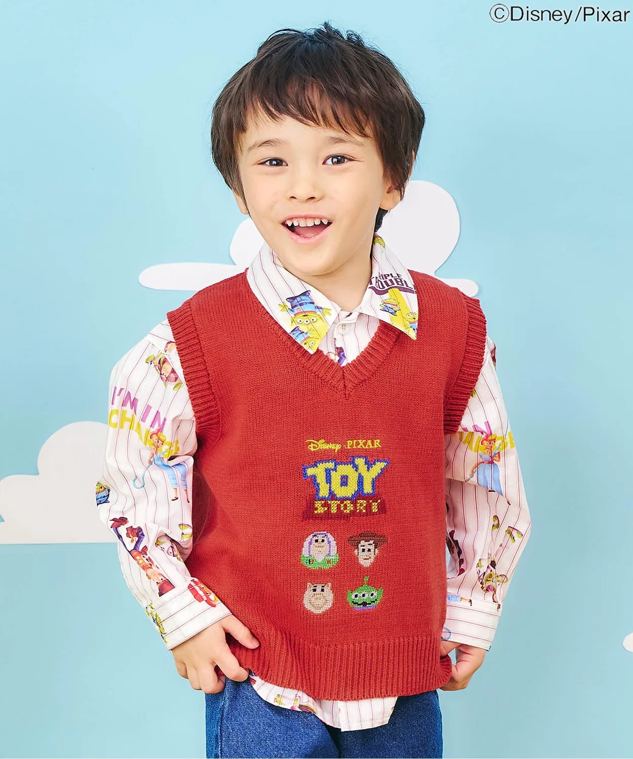 Детский жилет Disney Toy Story, красный