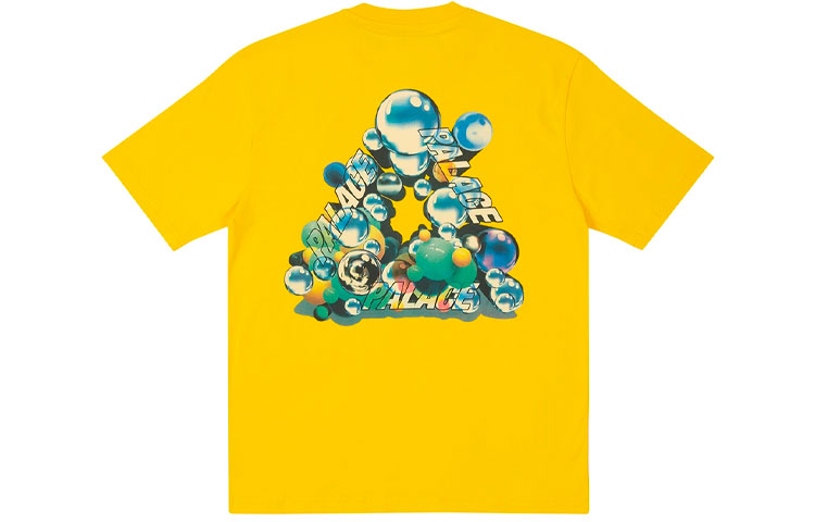 

Пузырящаяся футболка Palace, желтый