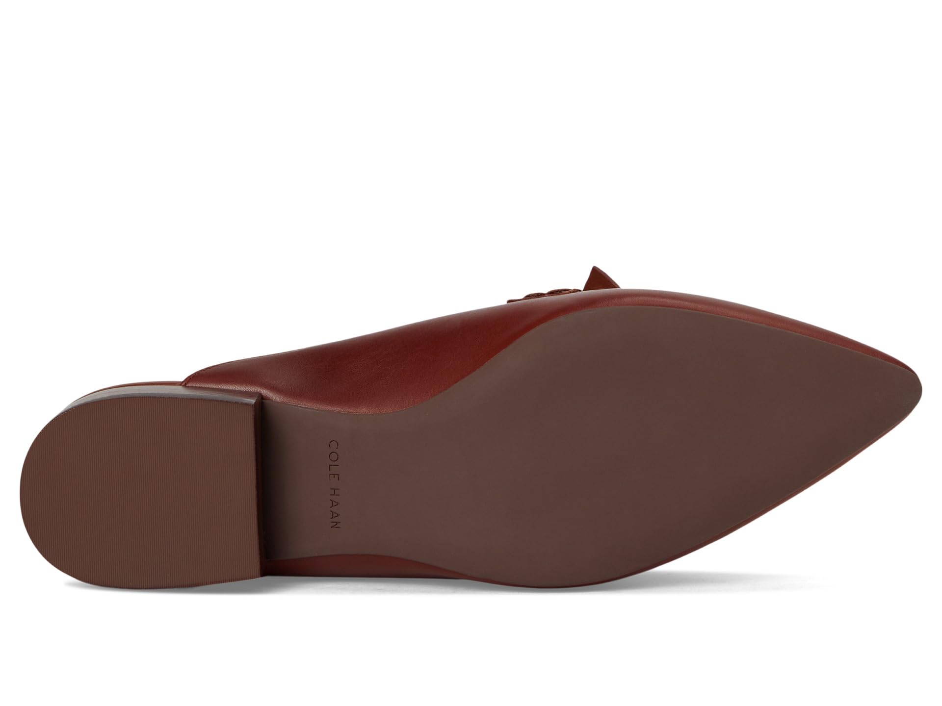 Лоферы Cole Haan Piper Bow Mule, Dark Cuoio Leather — фото 3