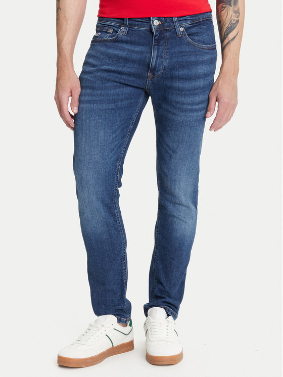 

Джинсы slim fit Austin DM0DM21891 Tommy Jeans, синий