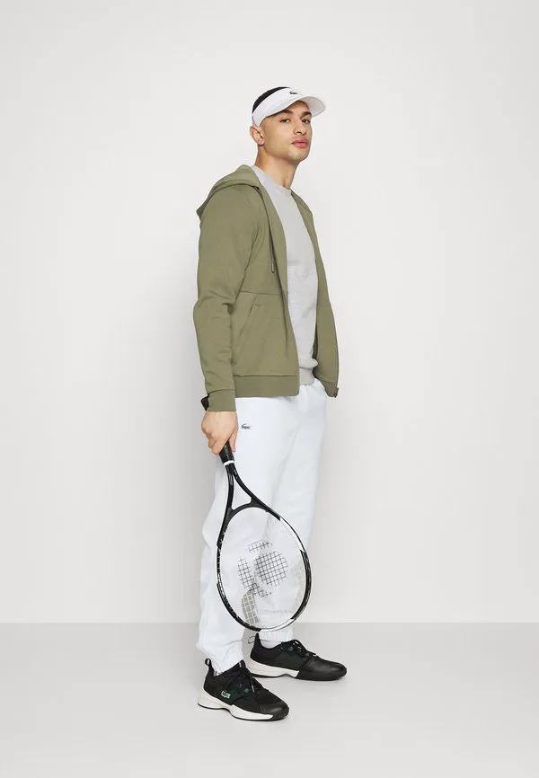 Классические спортивные штаны для тенниса Lacoste Sport, White — фото 4