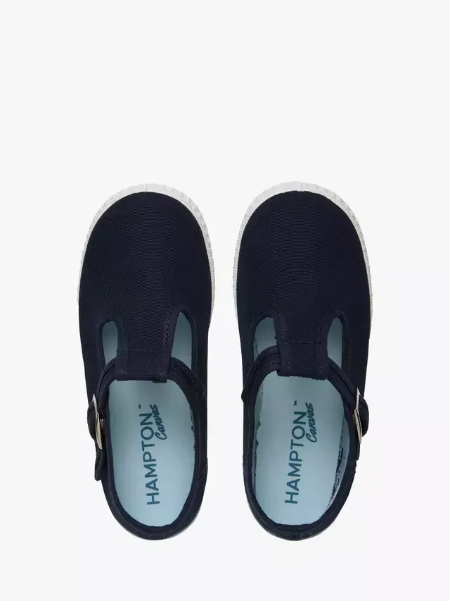 Детские парусиновые кеды Hampton Nantucket Trotters, Navy — фото 3