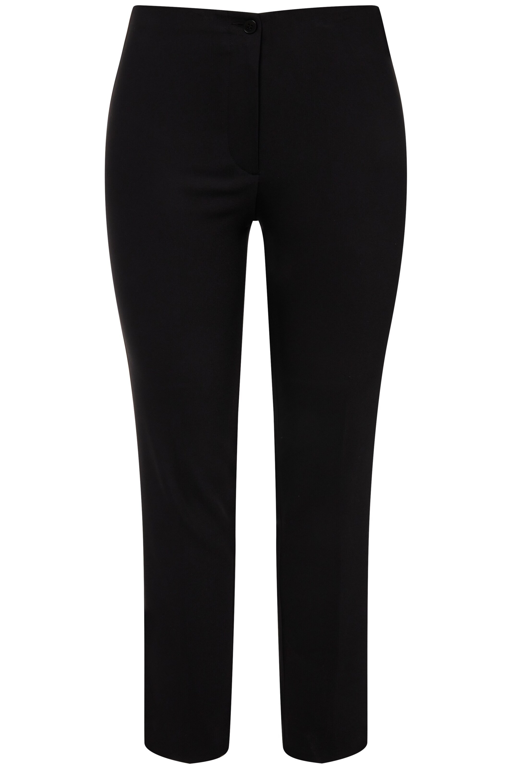 

Ulla Popken Черные брюки со складками Slim fit