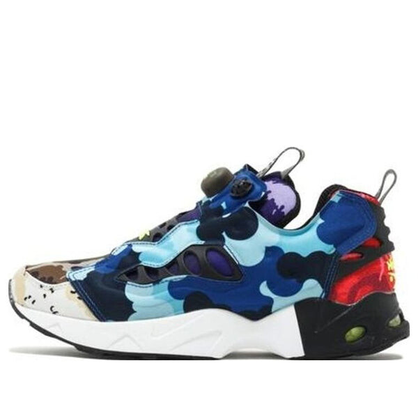 

Кроссовки instapump fury road cc 'what the camo' Reebok, черный