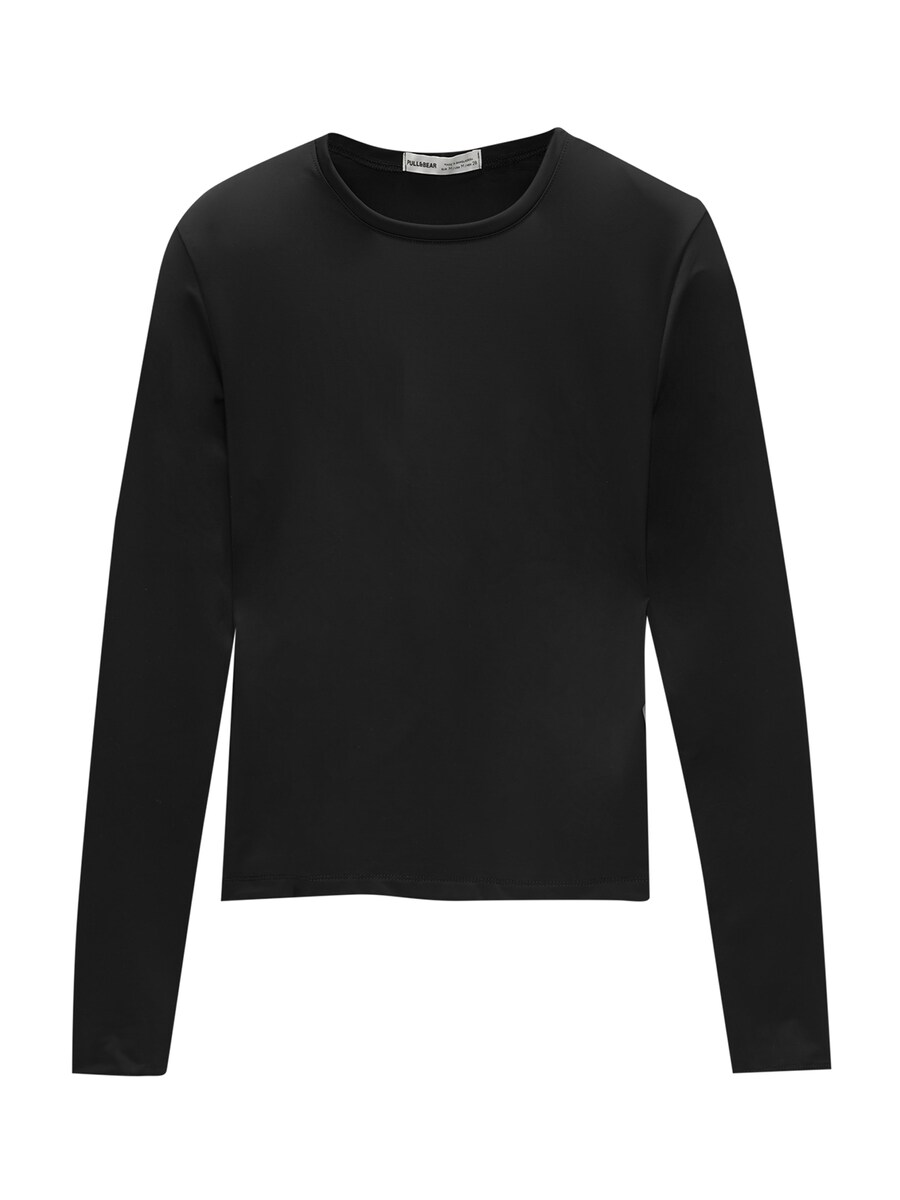 

Лонгслив Pull&Bear Pull&Bear , Black
