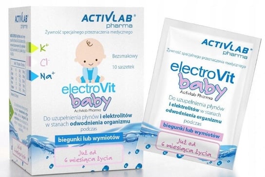 

ActivLab, ElectroVit Baby, Электролиты, 10 пакетиков.