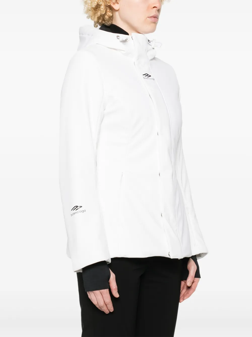 Лыжная куртка 3B Sports Icon Balenciaga, белый — фото 3