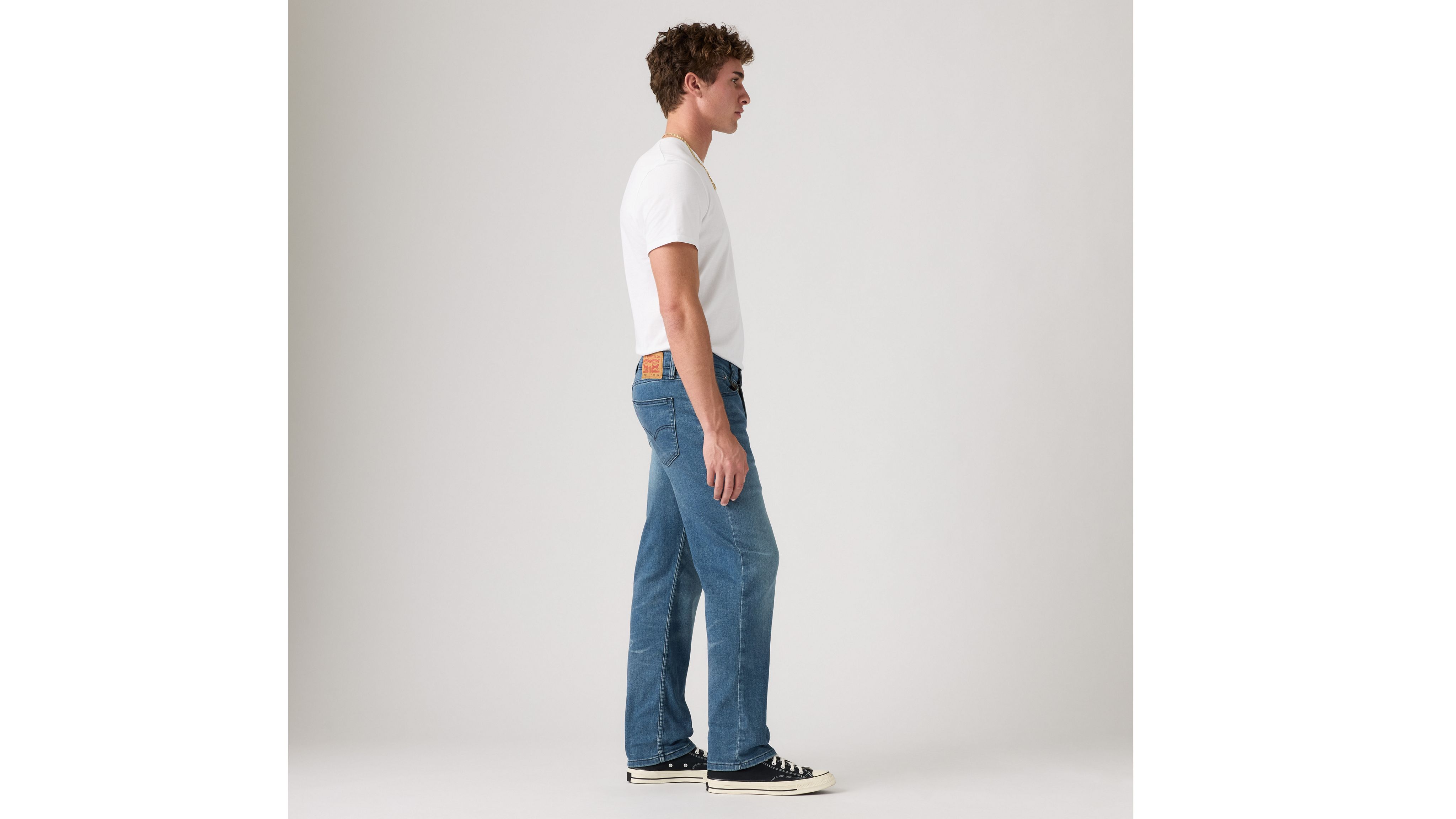 

514 Прямые мужские джинсы Levi's Flex, цвет Begonia - Medium Wash - Stretch