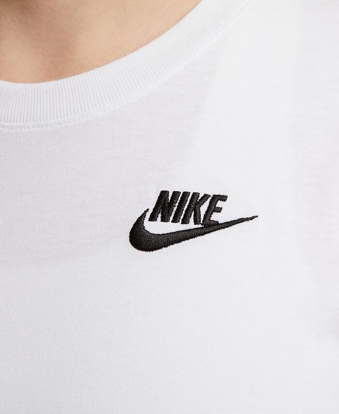 Женская футболка Sportswear Club Essentials Nike, белый — фото 3