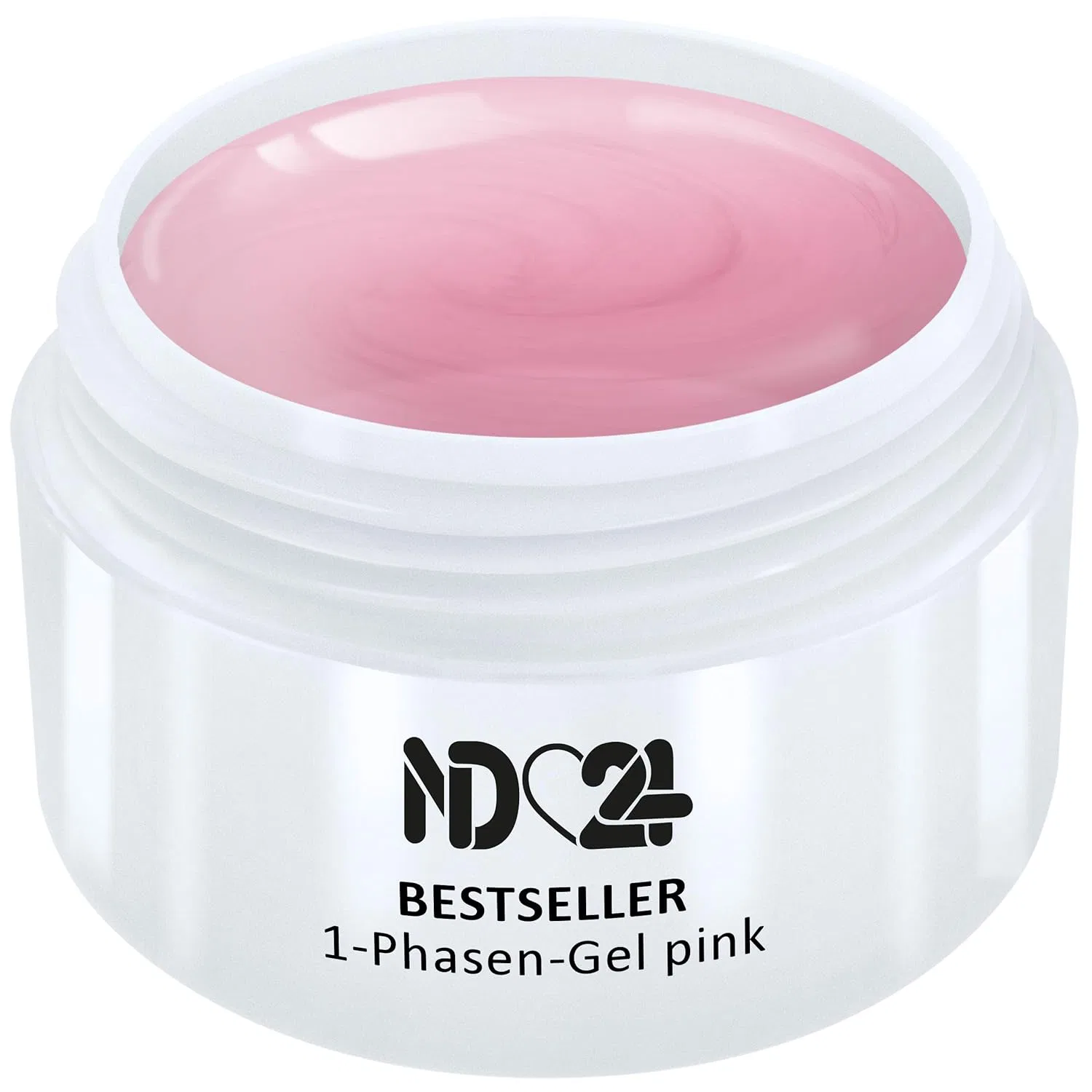 Однофазный УФ-гель для ногтей 3-в-1 Easy Allround, розовый, 15 мл Nd24 Naildesign
