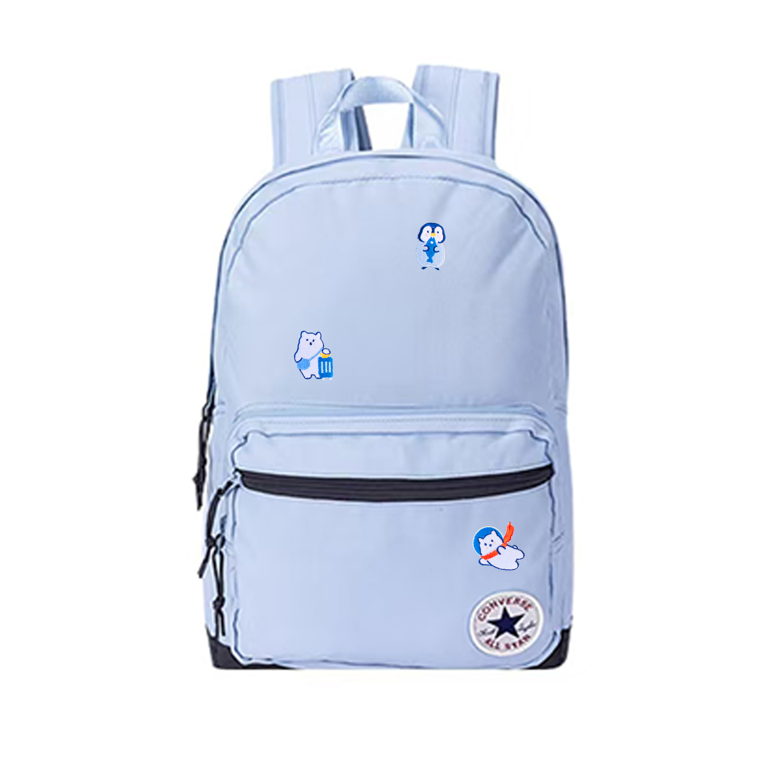 

Converse Средний рюкзак из полиэстера для женщин Light Haze Blue, Queenly Little Cute
