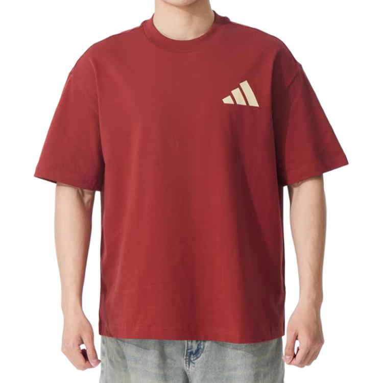 

Adidas Футболка унисекс красная