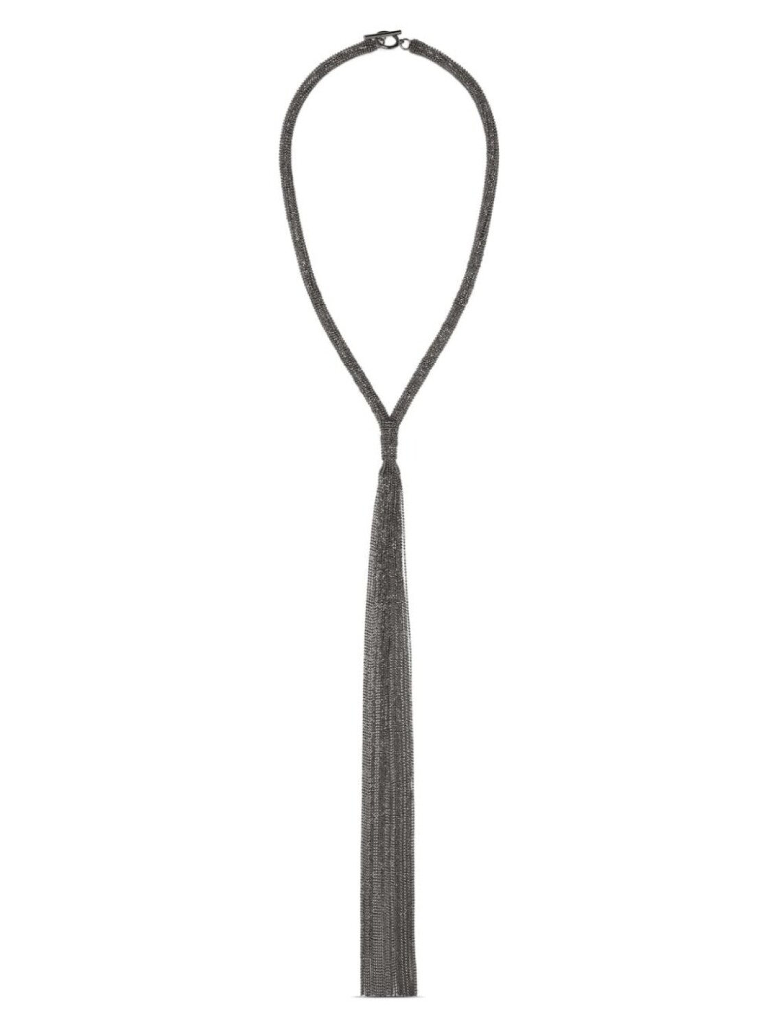 

Колье с декором Monili Brunello Cucinelli, серебряный