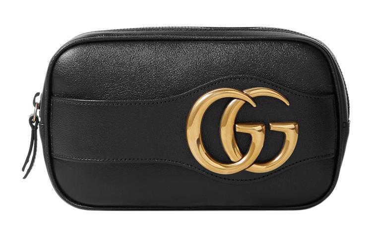 

GUCCI Кожаная сумка клатч женская черная