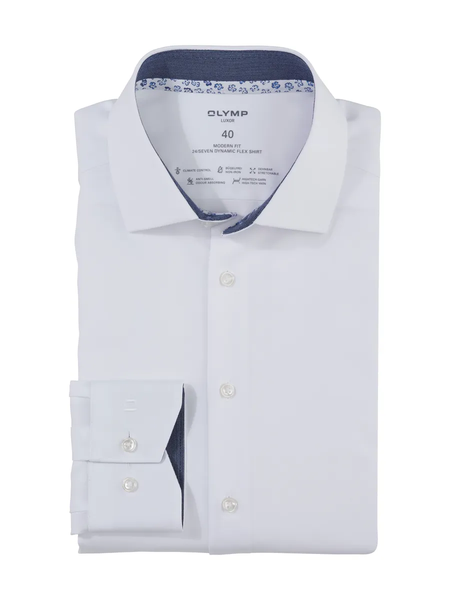 

Деловая рубашка OLYMP "Luxor 24/Seven Modern Fit", белый