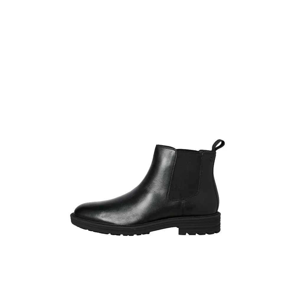 Ботинки Jack & Jones Hoskins Leather Chelsea SN, черный — фото 3