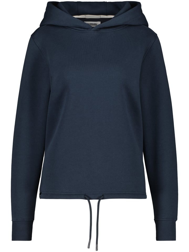 

DunjaAK Толстовка с капюшоном темно-синего цвета alife and kickin