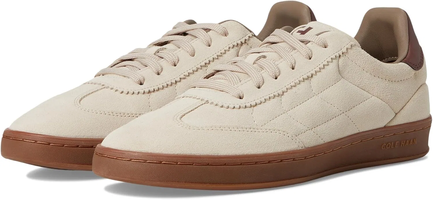 Мужские кроссовки Cole Haan Grandpro Breakaway, Light Sesame Suede Hickory Medium Gum