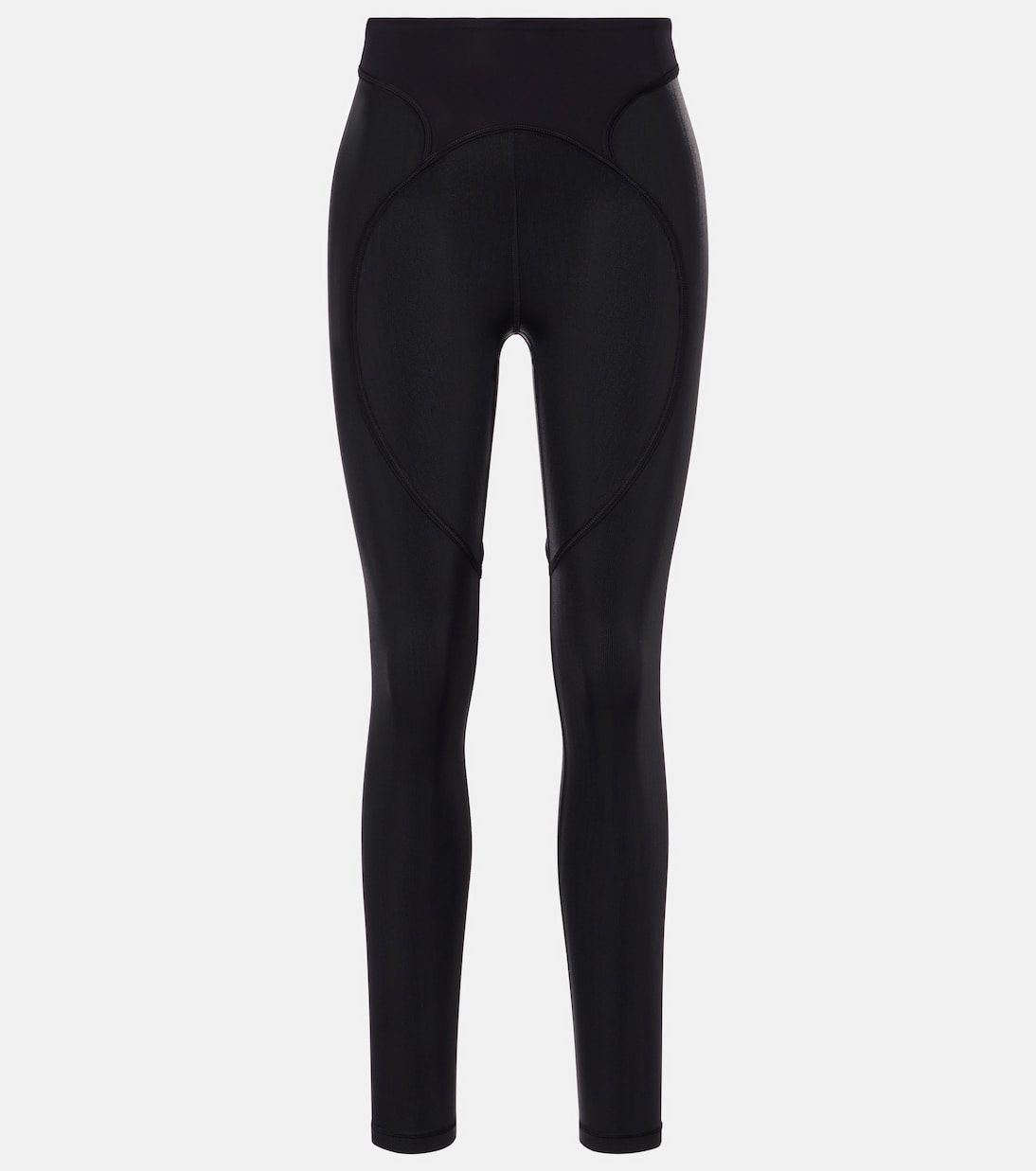 

Высокие ламевые леггинсы Adidas by Stella McCartney, черный
