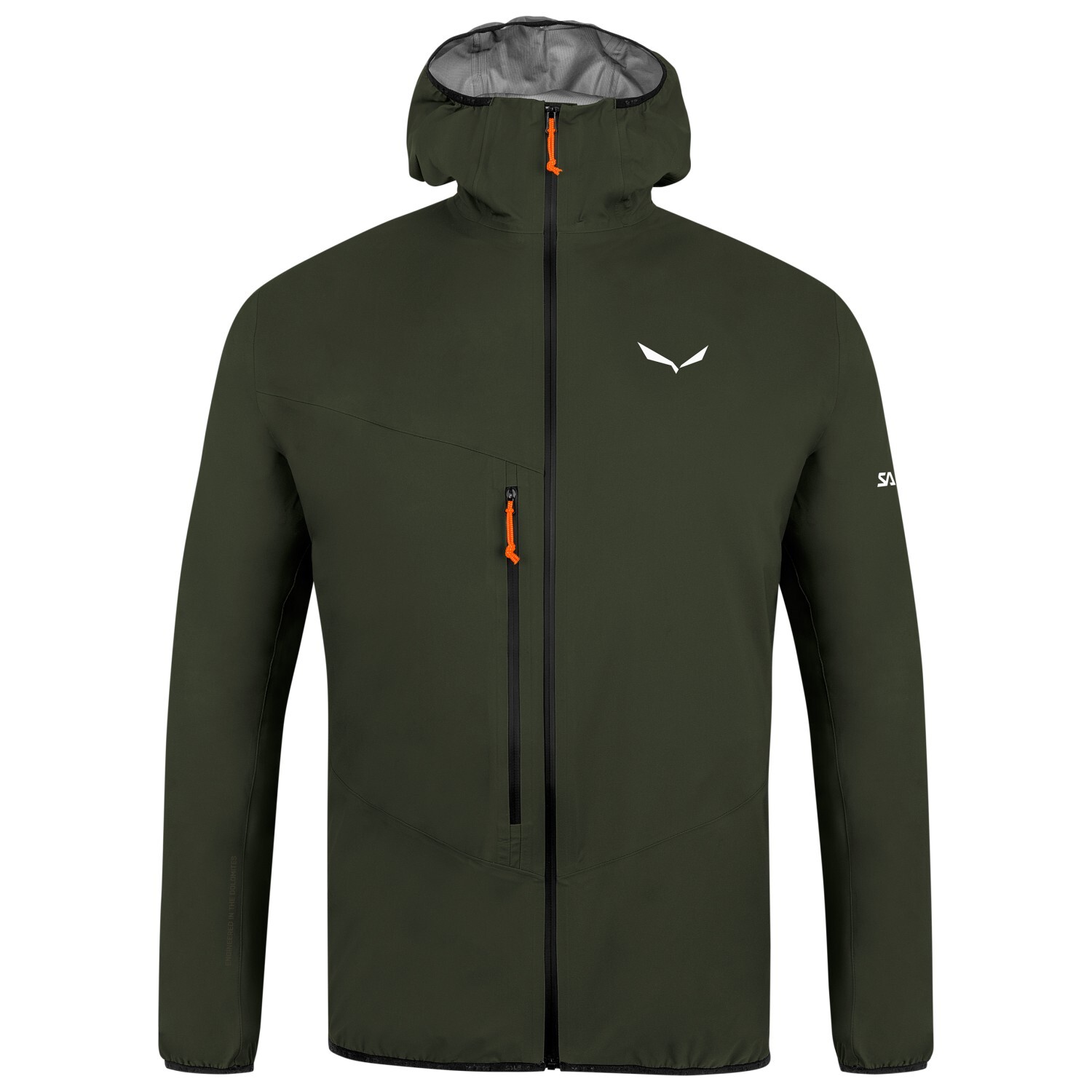 

Дождевик Salewa Agner 2 PTX 3L, цвет Dark Olive/0910