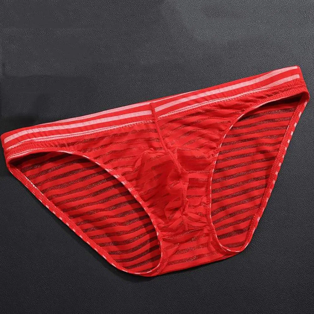 Боксеры полоска, Red — фото 2