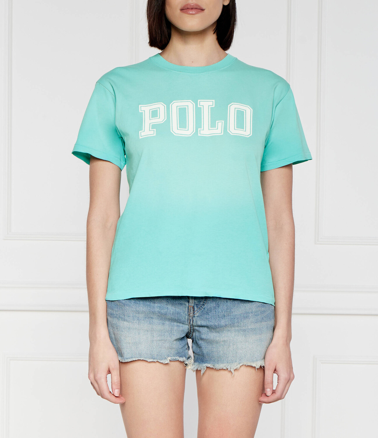 

Футболка POLO RALPH LAUREN Regular Fit, цвет menta