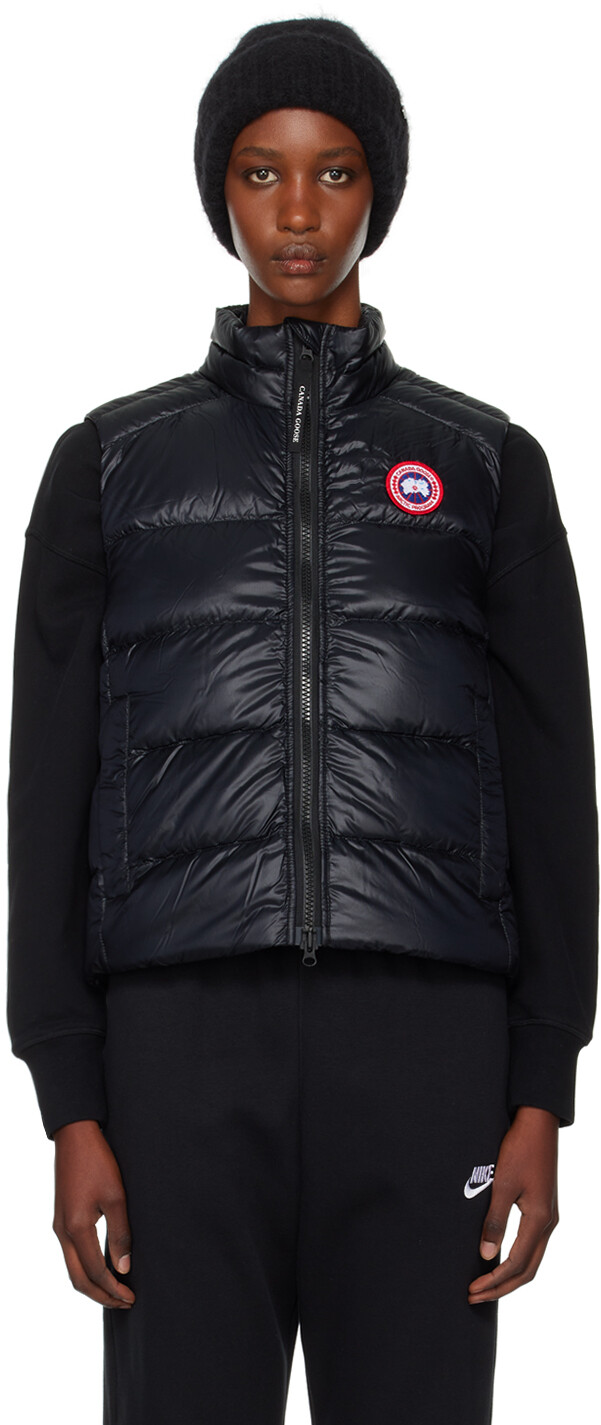 

Жилет из кипарисового пуха Canada Goose, черный