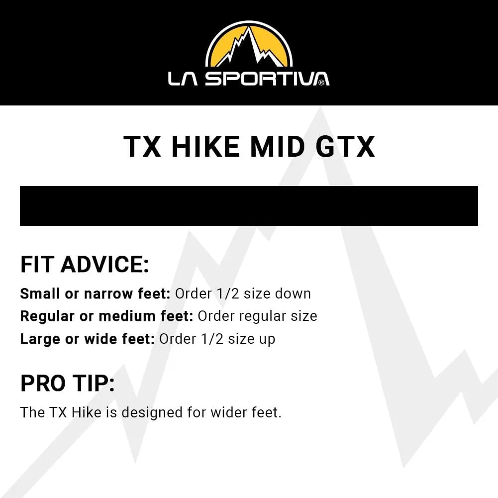 Мужские походные ботинки La Sportiva TX Hike Mid из кожи с гидроизоляцией GTX — фото 3