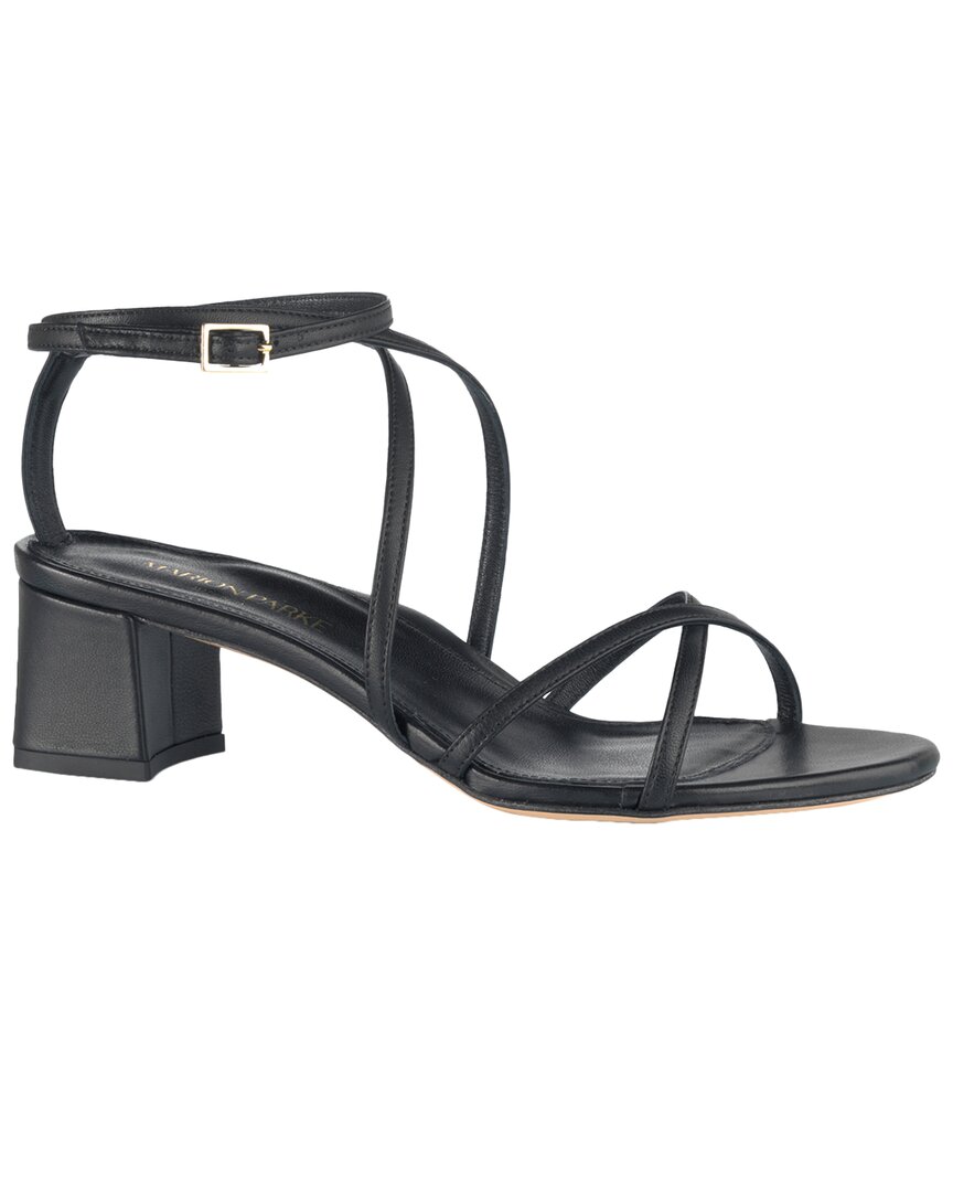 Marion Parke Raina 50 Leather Sandal, черный — фото 2