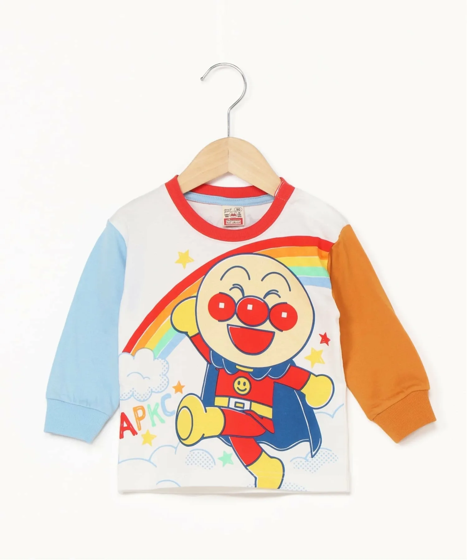 Яркая футболка с длинными рукавами Anpanman Anpanman Kids Collection, цвет Blue
