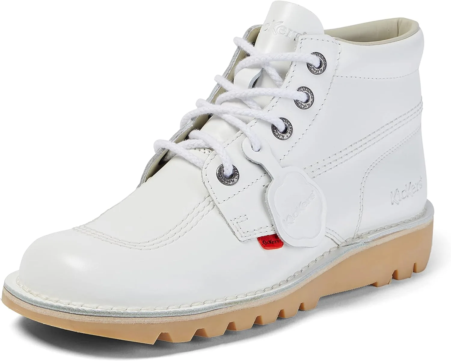 Ботинки Kickers Unisex Kick Hi Ankle Boots, белый