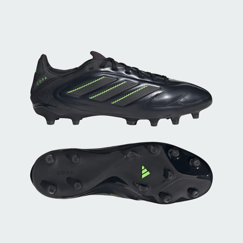 

Бутсы Adidas Copa Pure 3 Pro Firm Ground Cleats, цвет Core Black/Dgh Solid Grey/Lucid Lemon