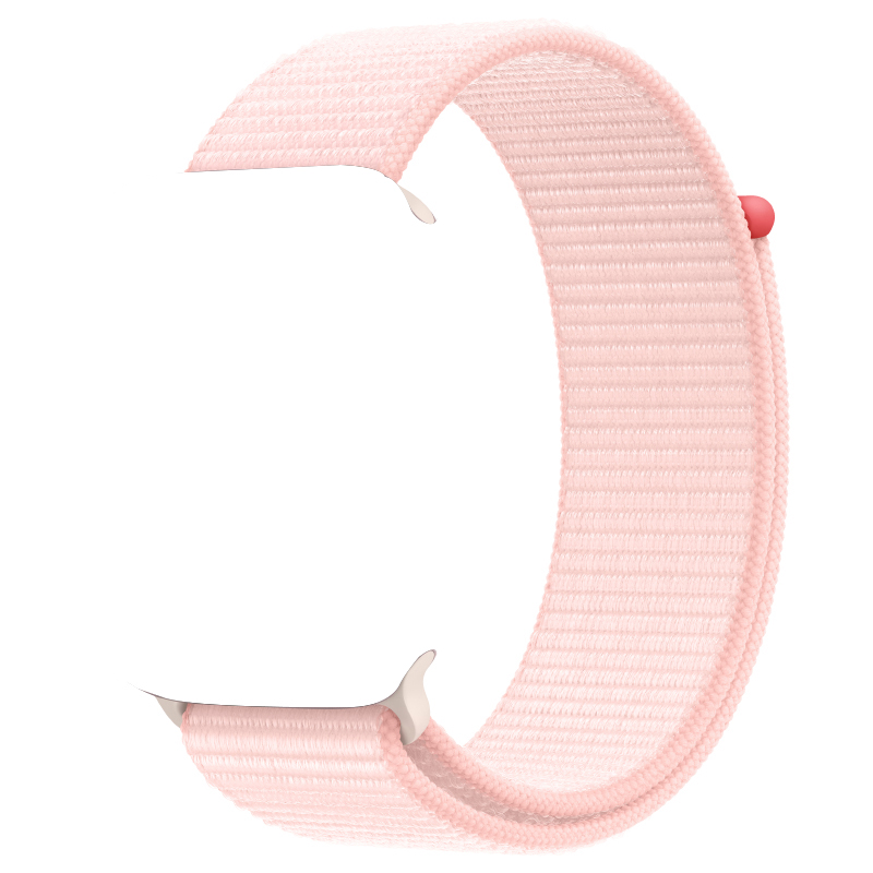 

Biaodaige Часы Strap Apple Compatibility Nylon Material 44mm, Bright Pink