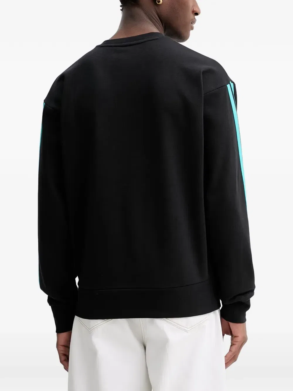 Толстовка с фирменным дизайном команды Mercedes-AMG Petronas Formula 1 Adidas, черный — фото 3