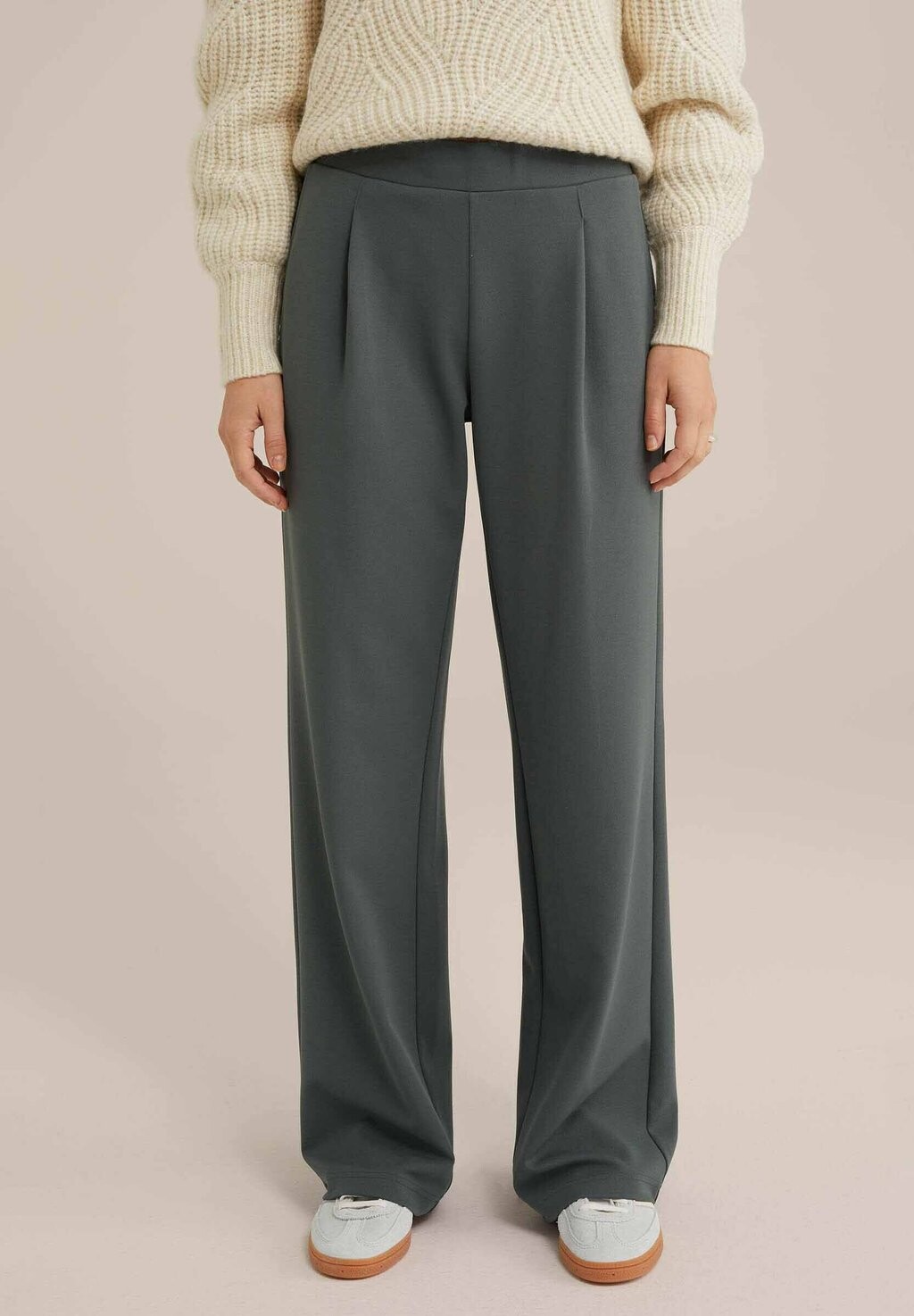 

Брюки WE Fashion, зеленый