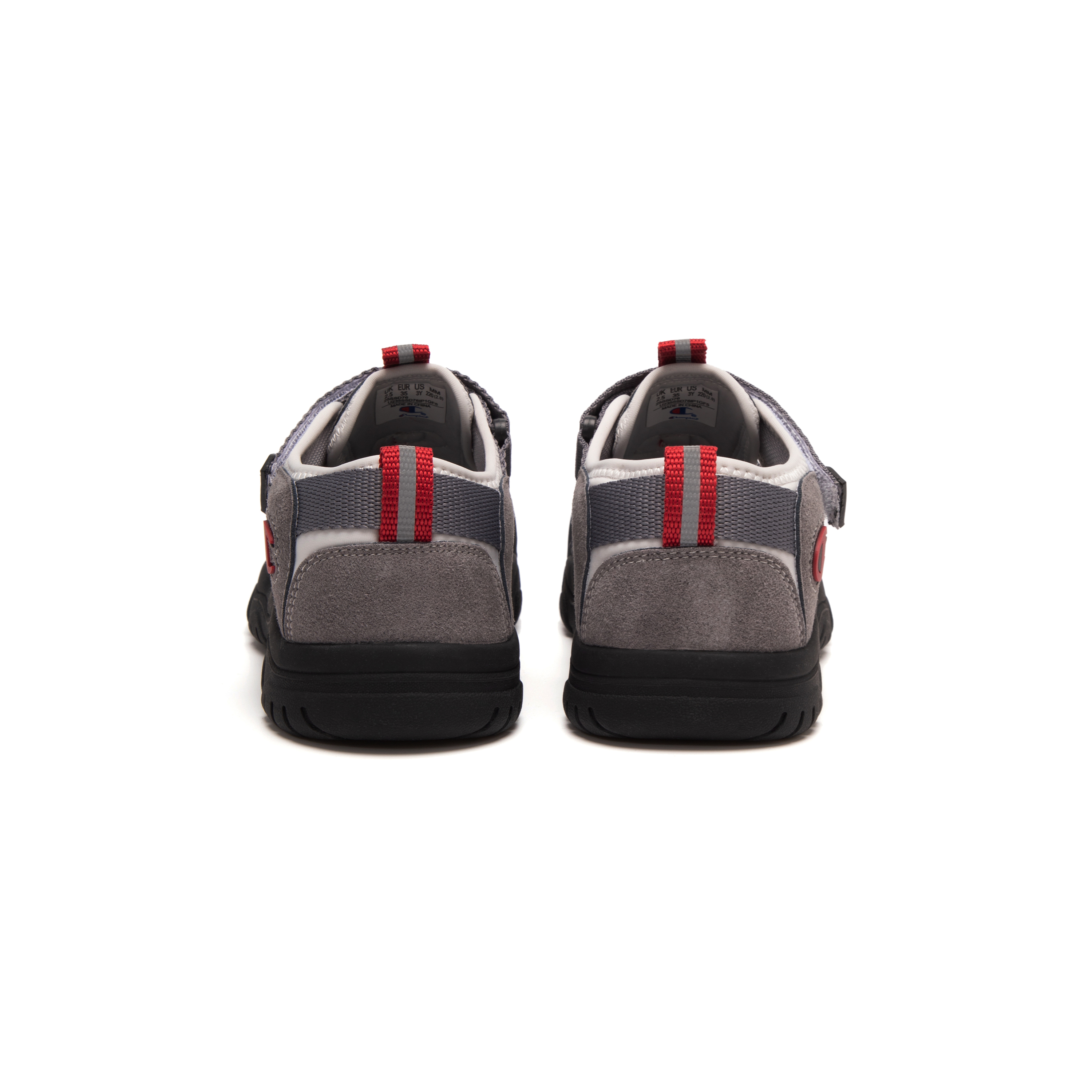 Champion Kids Детские сандалии Solar Rock Grey с противоскользящей подошвой — фото 4