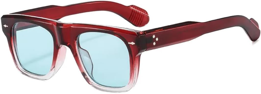 

Популярные солнцезащитные очки для женщин и мужчин: винтажные, с заклепками, в стиле панк, женские солнцезащитные очки с защитой от УФ-излучения UV400, модные мужские солнцезащитные очки SZVVBKK, Red