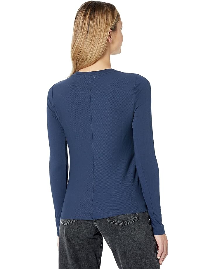 

Футболка с длинным рукавом LAmade Grand Central Mitered Back Long Sleeve Tee, цвет Dark Night