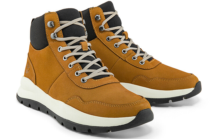 Мужские ботинки Timberland Boroughs Project Lightweight с текстильной вставкой, оранжевый — фото 4