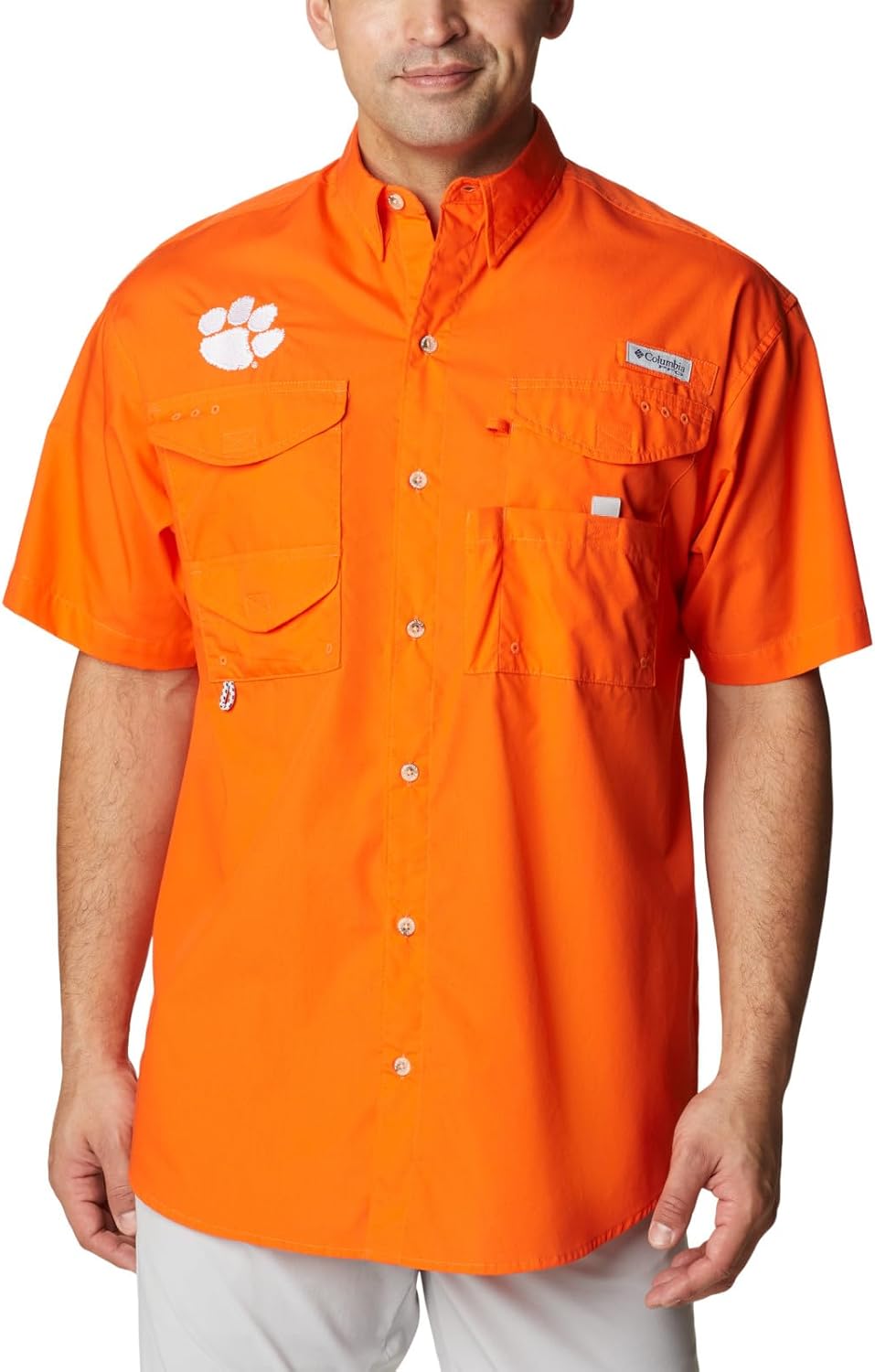 

Columbia мужская рубашка CLG Bonehead Team с коротким рукавом, Cle - Spark Orange