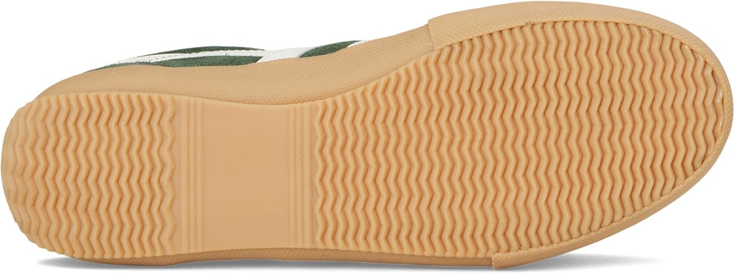 Кроссовки Gola Mens Badminton Suede, слоновая кость/зеленый — фото 3