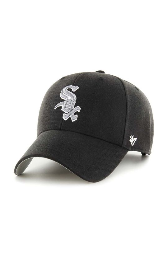 

Кепка MLB Chicago White Sox из смесовой шерсти 47brand, черный