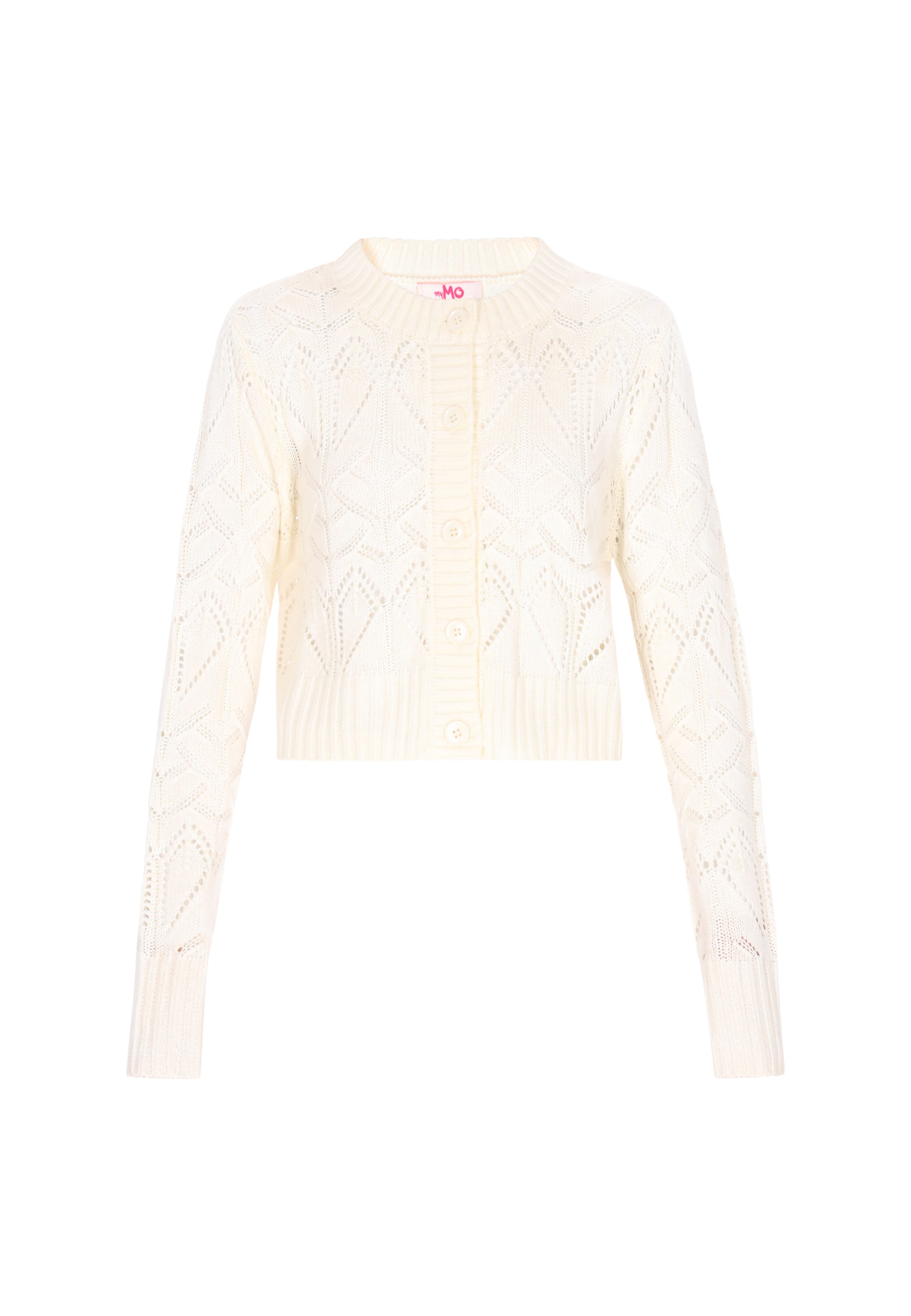 

MYMO Кардиган 'Young Fashion' вязаный в цвете Off White