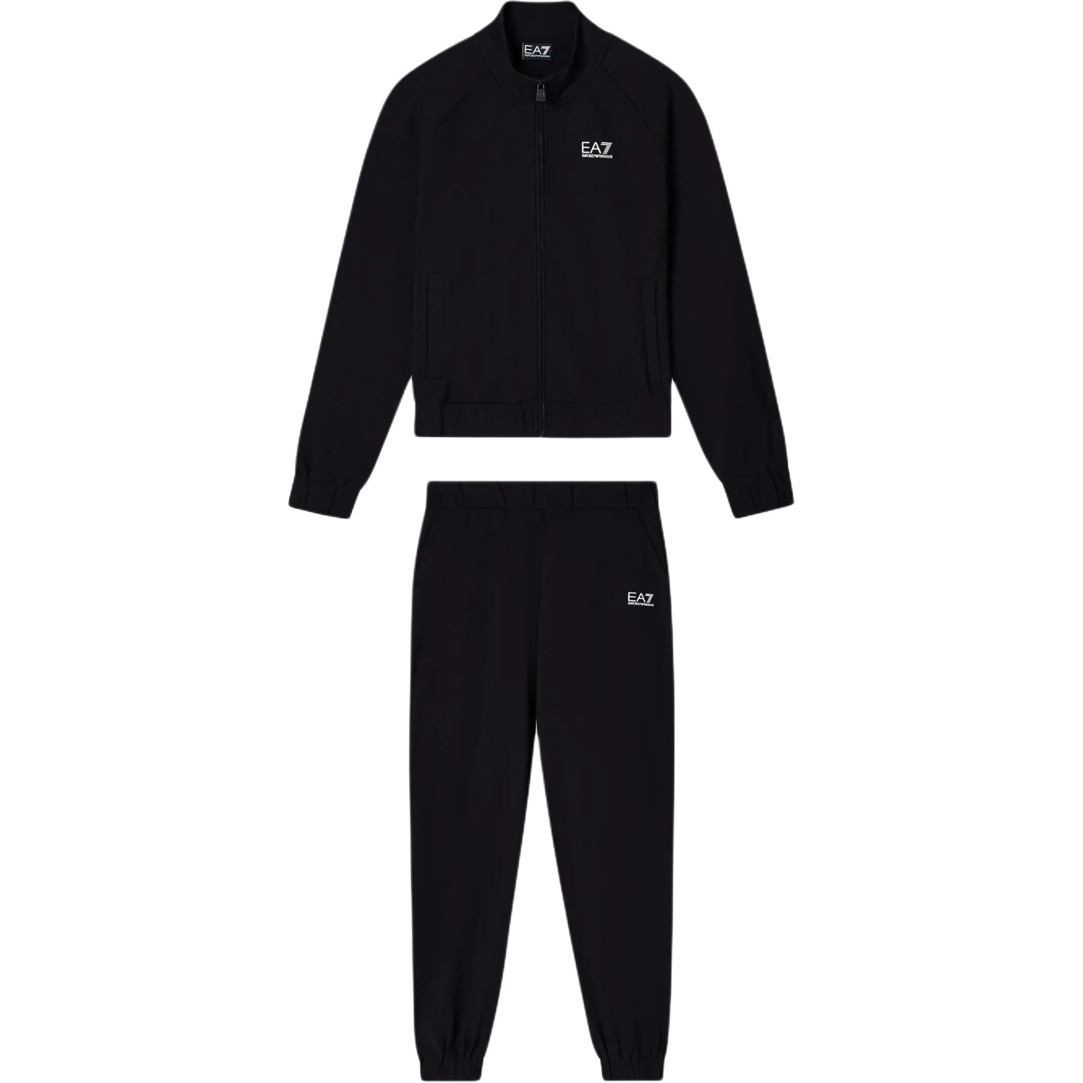 

Комплект спортивного костюма Ea7 Logo detail, набор из двух предметов EMPORIO ARMANI, черный