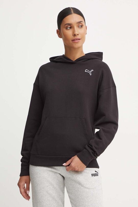 

Хлопковая толстовка Puma, черный