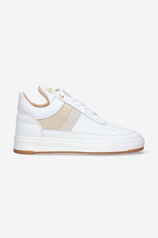 

Низкие кожаные кроссовки Filling Pieces, белый